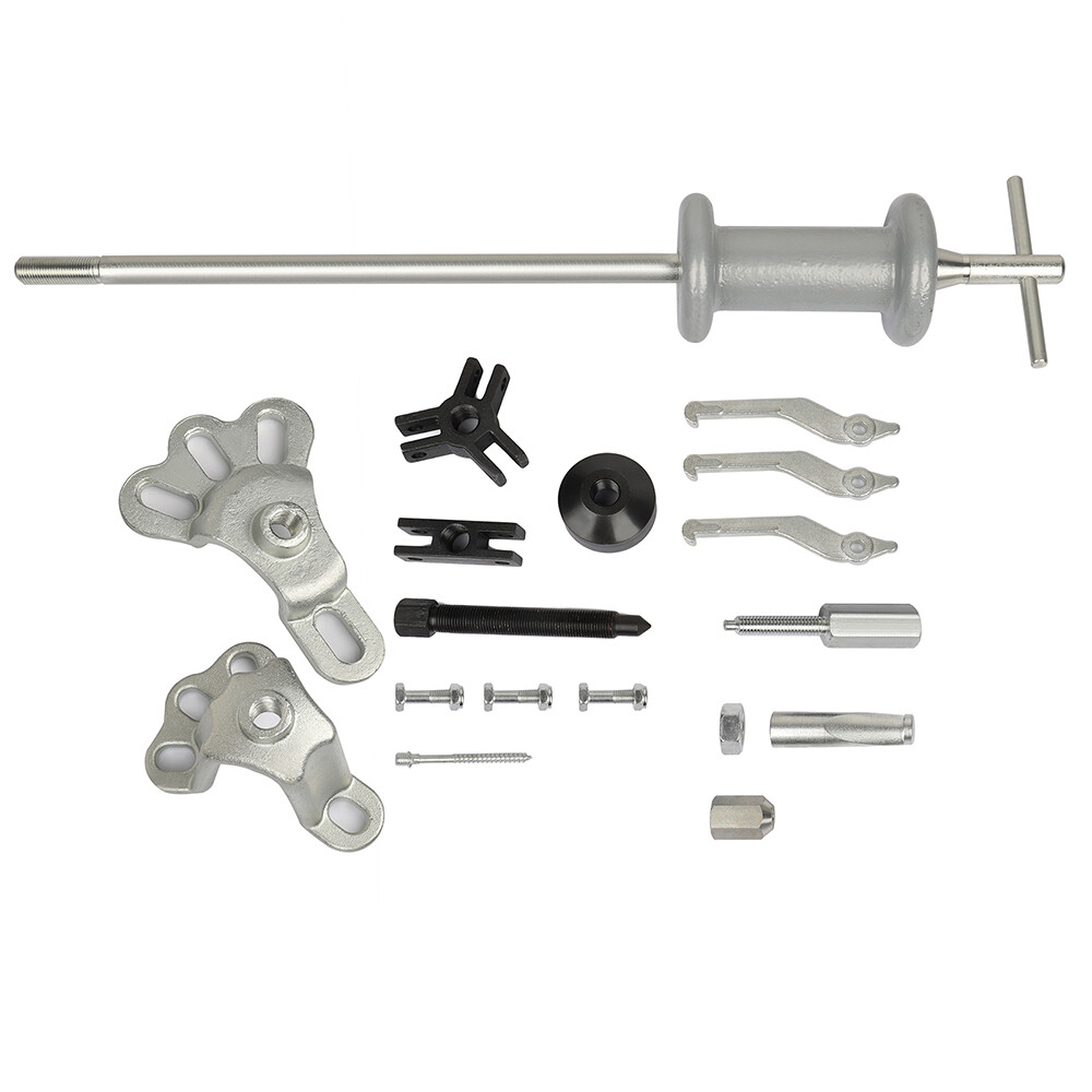 Slide Hammer Dent Puller Tool Kit Wrench Adapter Axle Bearing PULLE Hub Auto
