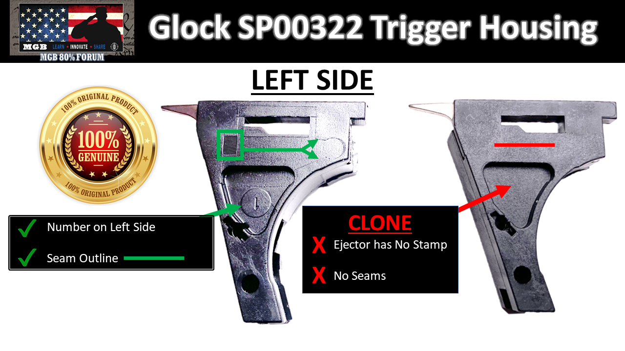 Glock 17 Lower Part Kit Gen 3 OEM G17 LPK Complete