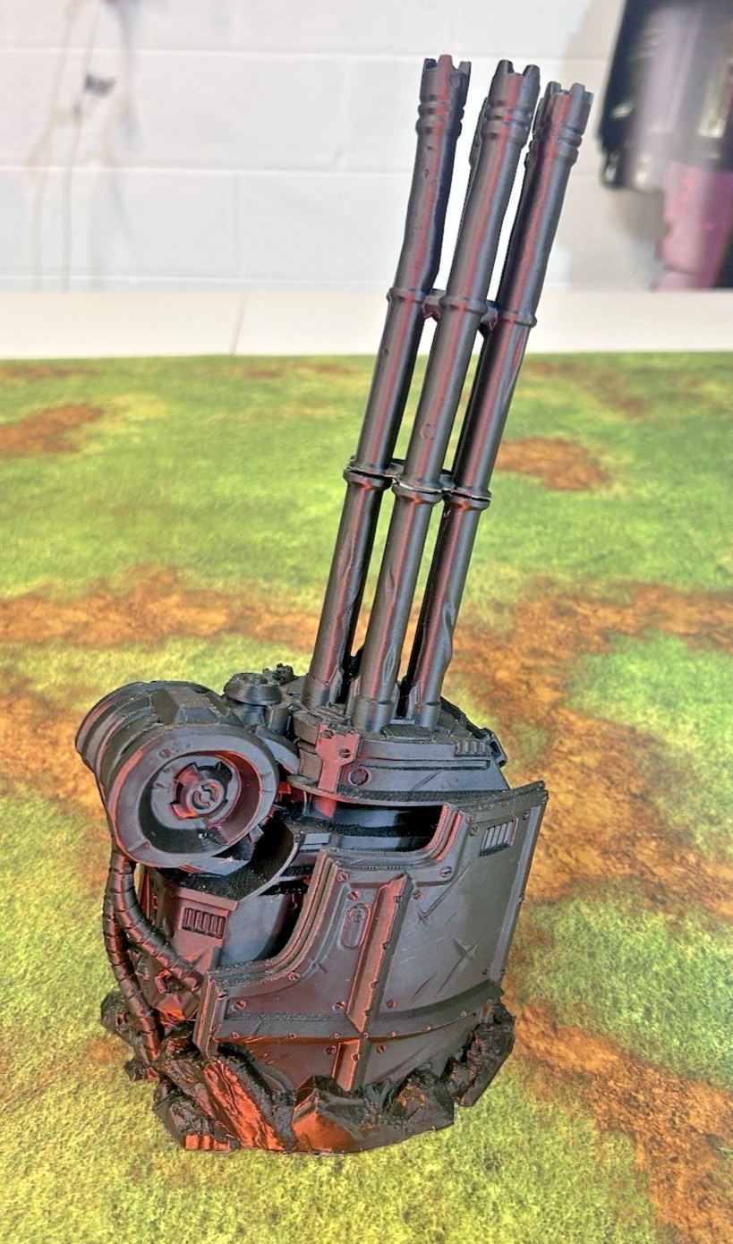 Tabletop Terrain - Fallen Titan - Perfect for Warhammer 40K/Kill Team: 7 pcs