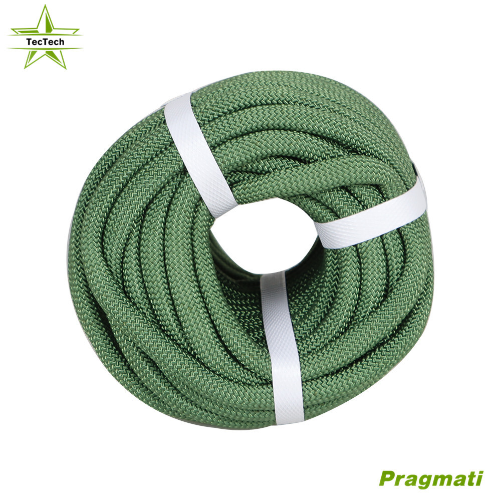 3/8 "x 100' 3520lbs Green Braided Polyester Arborist Rigging Rope Garden