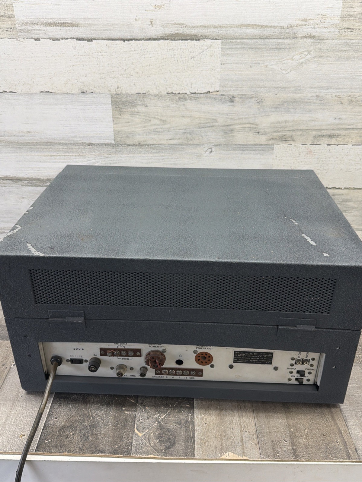 TMC,TECHNICAL MATERIAL CORP, GPR-90,AM shortwave tube receiver, Great Cond.