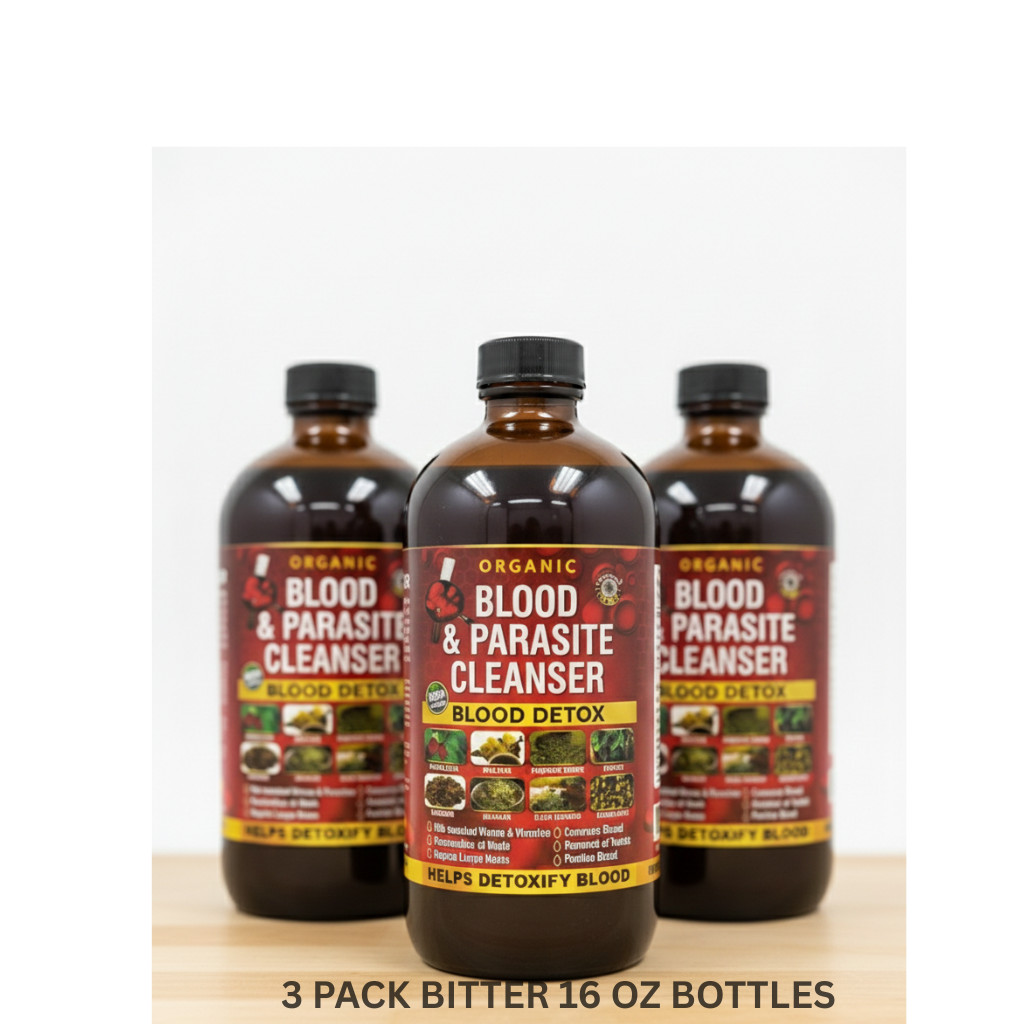 Blood & Parasite Cleanser Detox Formula 16 oz Bottle
