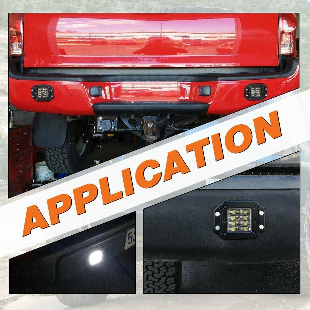 Fit Yamaha Grizzly 700 07-15 & 550 09-14 24W LED Light Pods Headlight Mount Kit