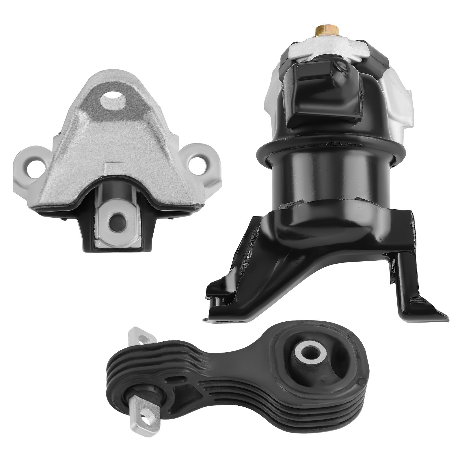 3x Engine Motor & Trans Mount For Honda Civic 1.8L l4 DX EX HF LX SE 2014-2015
