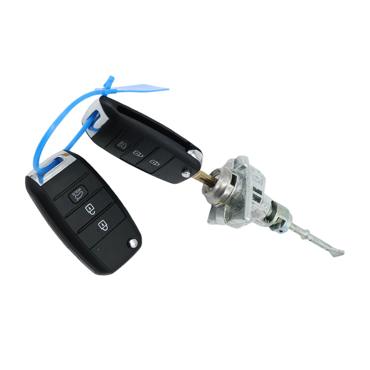 81970-D9A00 Left Door Lock & Key Cylinder Set Fits Kia Sportage 2017 - 2022