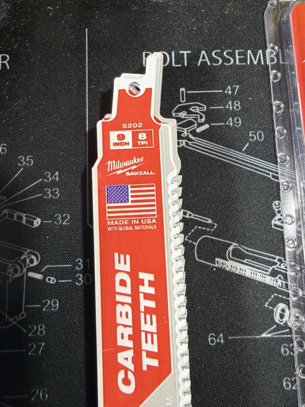 Mikwaukee 12” 5789 9” 5788 6” 5784 9” 5202 And HILTI 362541 Sawzall Blades New