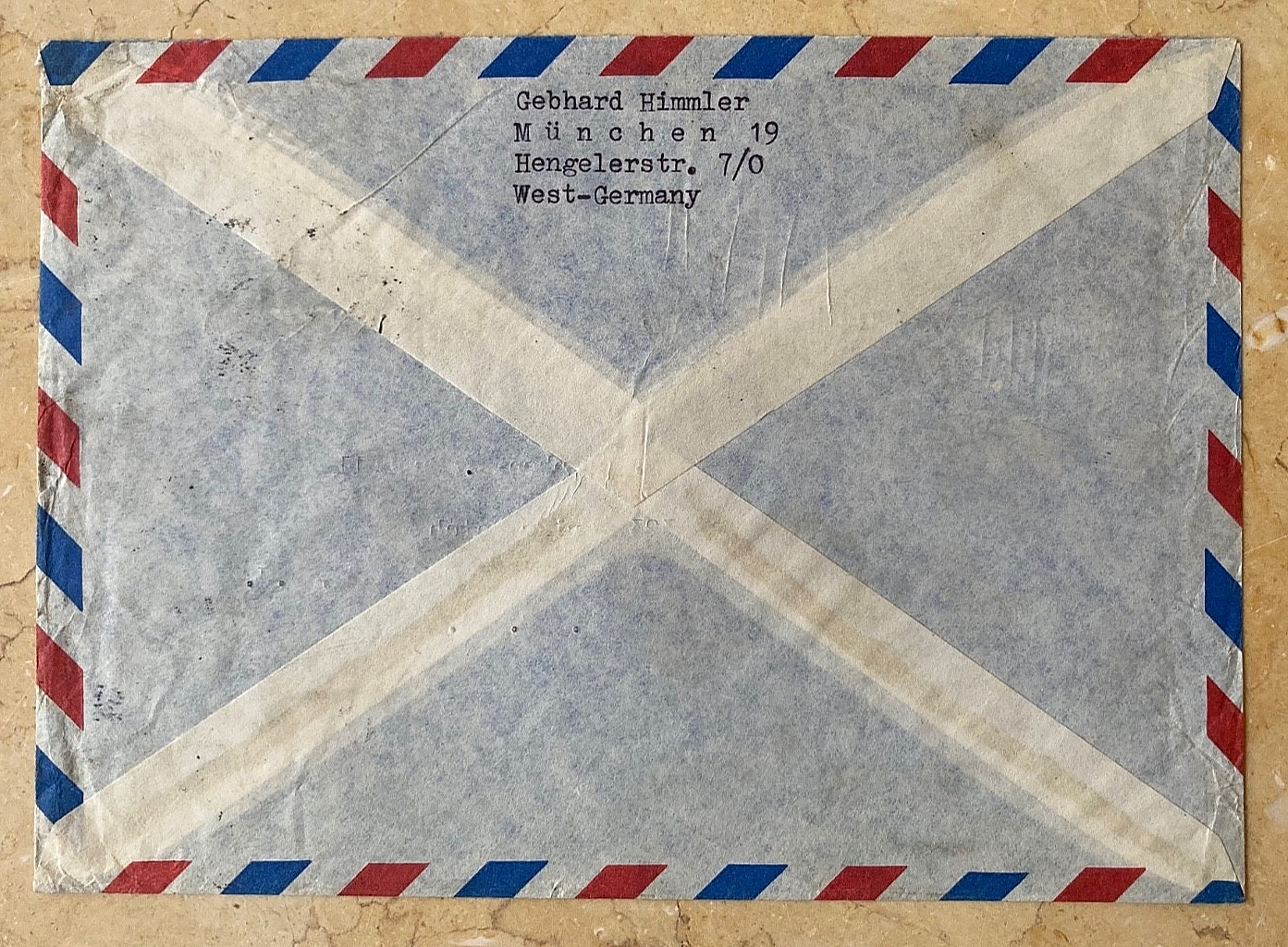 RARE! POST WWI GERMAN " FREIKORPS EPP " MEMBER POSTAL COVER