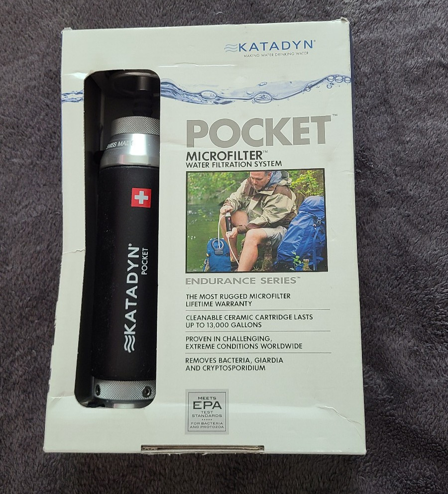 New KATADYN POCKET water Filtration System