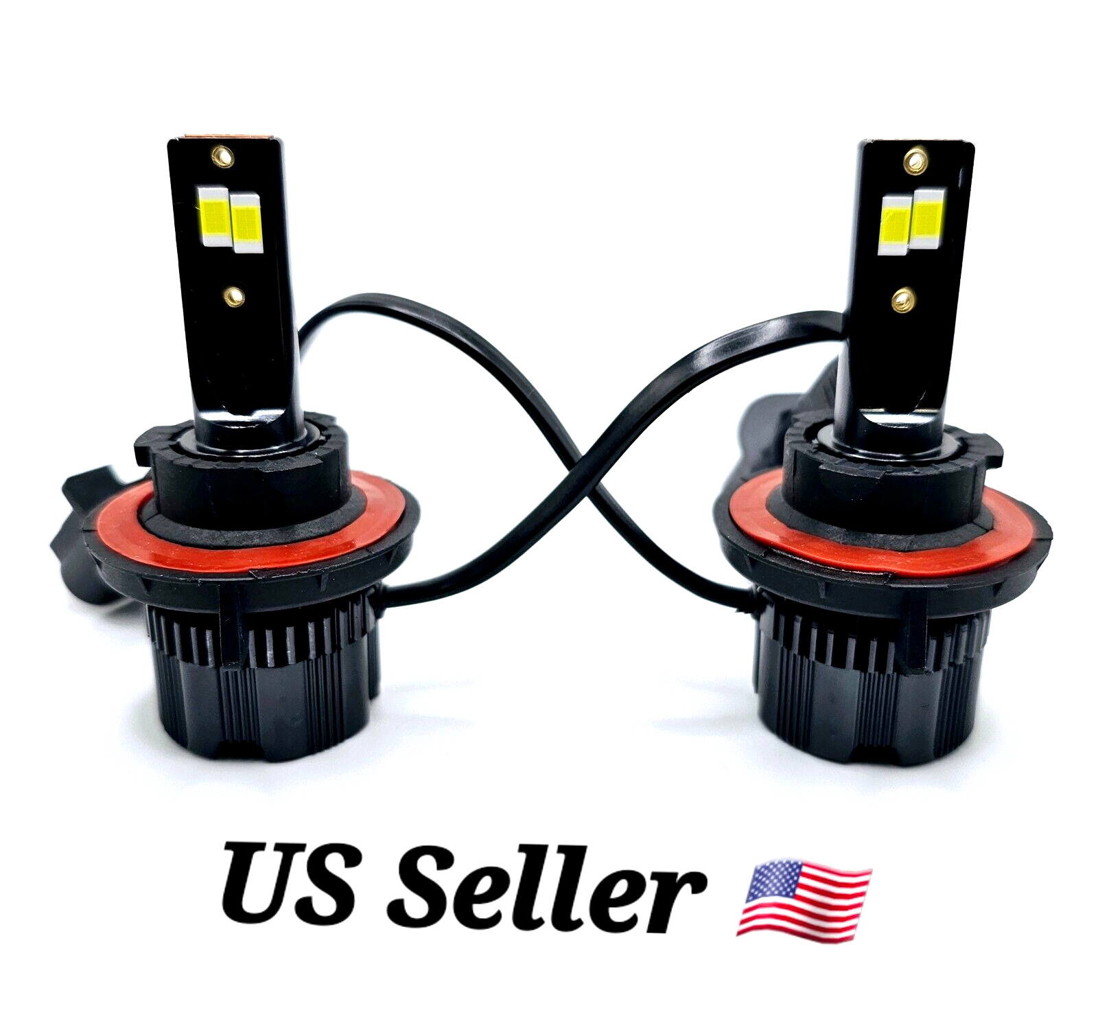 🌟Ultra LED Hi/Lo Beam Bulbs Pair for Polaris pn 4012279 12v 60/55w ⬆️Visibility