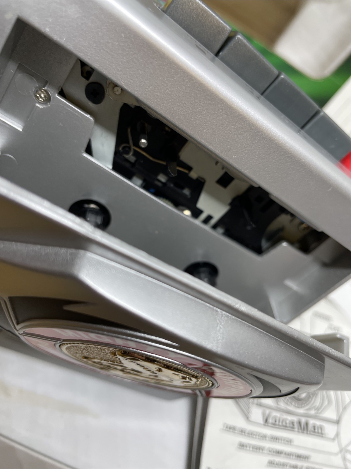 Power Rangers Voiceman Voice Changer Cassette Player/Recorder NM Complete W/tape