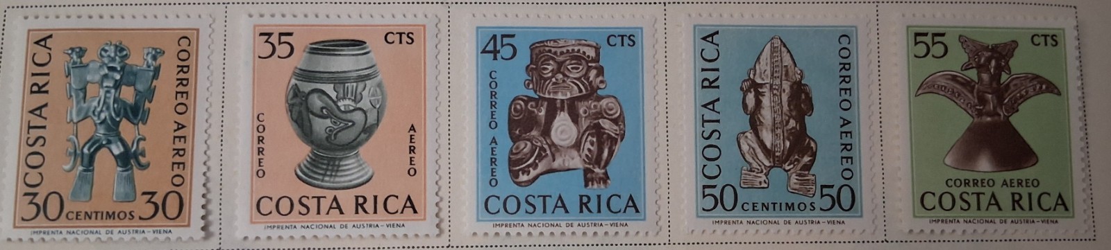 Costa Rica 24 Airmail mint hinged 1956-1964