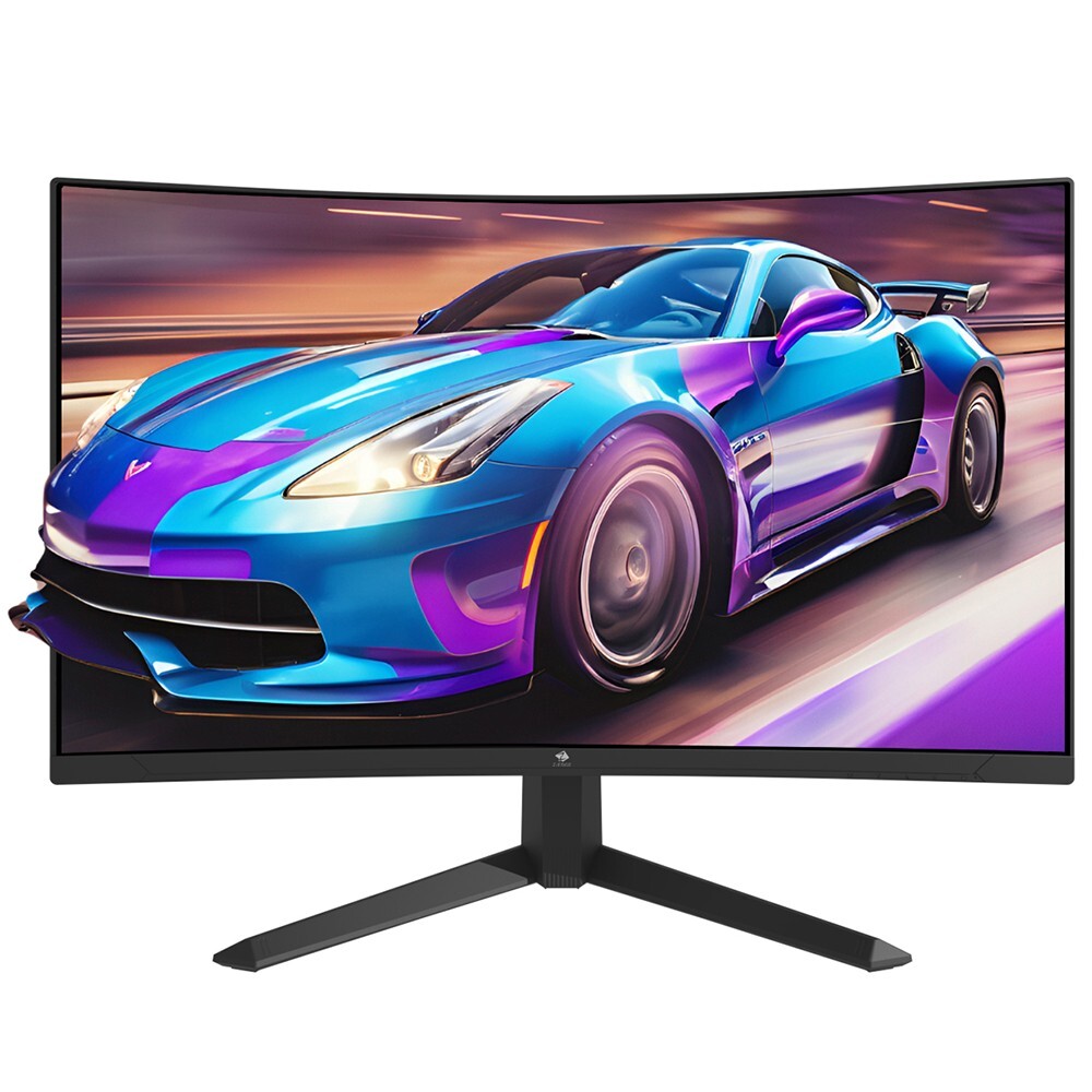 Z-EDGE 27" 1080P FHD 300 Hz 1 ms Curved Gaming Monitor, FreeSync, HDMI x2, DP x2