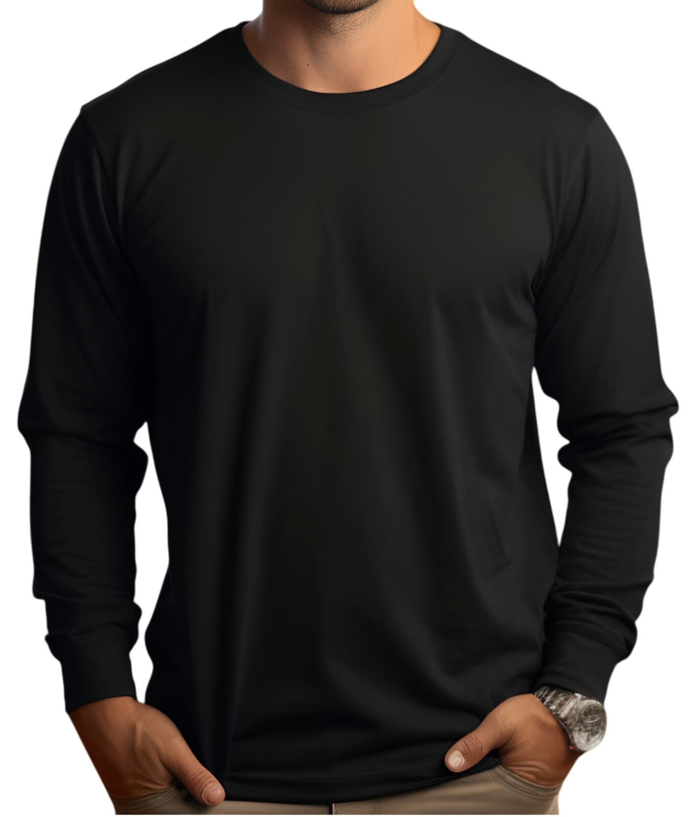 DRI-FIT Performance Long Sleeve T-Shirts, UPF 50+ Sun Protection Shirts