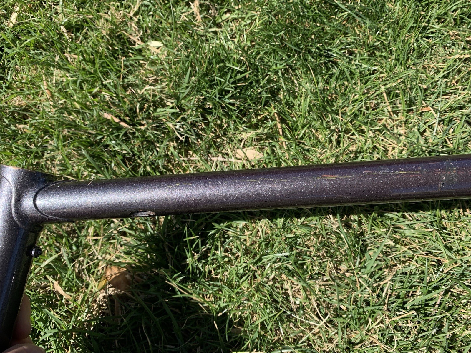 62cm x 60cm 1991 Guerciotti Steel Road Bike Frame Columbus TSX Clears 30mm Tire!