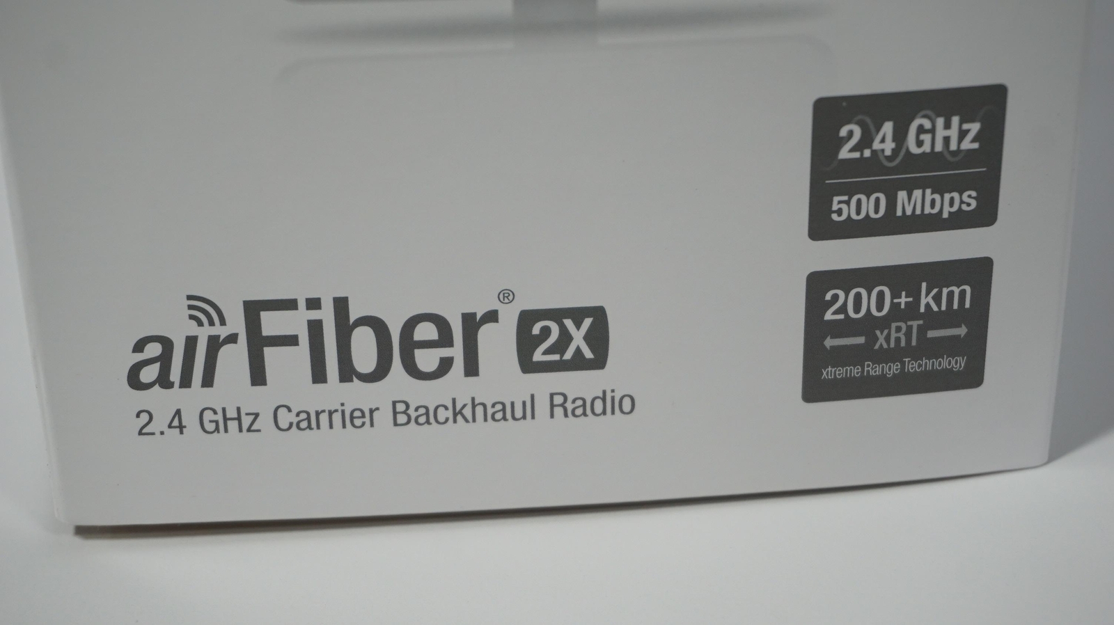 NEW UBIQUITI AF-2X-US AIRFIBER2X CARRIER BACKHAUL 2.4GHZ RADIO AIR FIBER 500MBPS