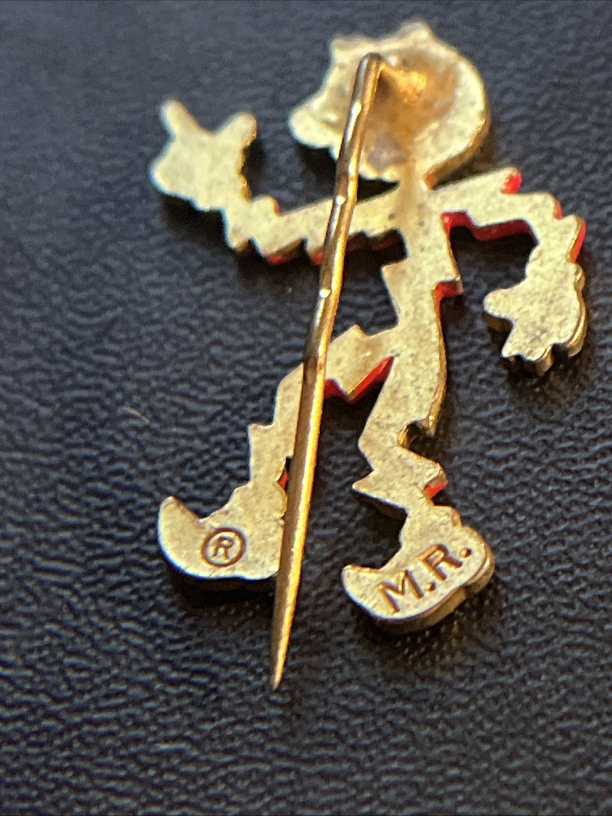 Vintage Reddy Kilowatt Electricity Promotional Metal Stick Pin USA Signed