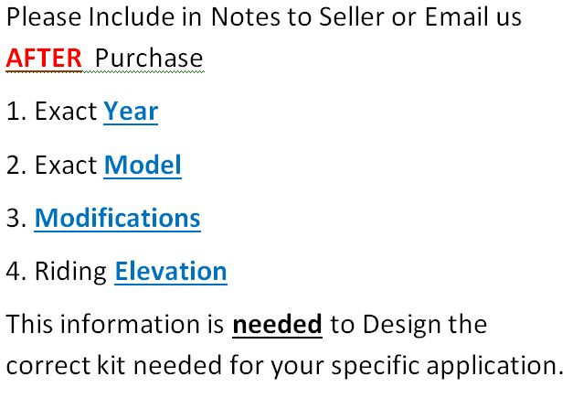 99-08 Honda TRX 400EX 400 EX ATV Quad Custom Carburetor Carb Stage 1-3 Jet Kit
