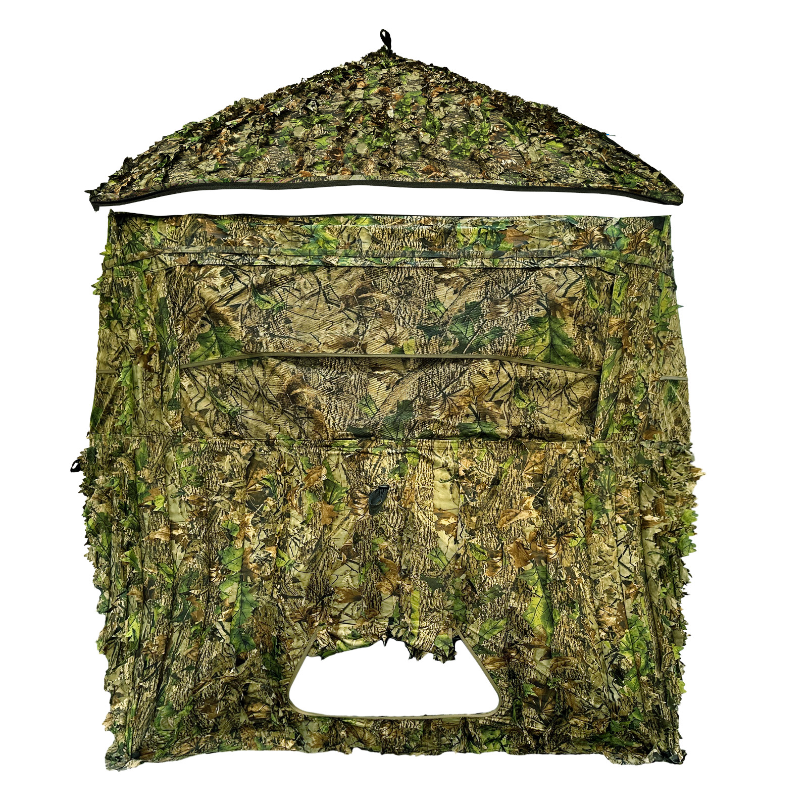 AYIN 3D Leaf Hunting Ground/Wall Blind Pop-Up Hub Blind for Turkey/Deer Hunting