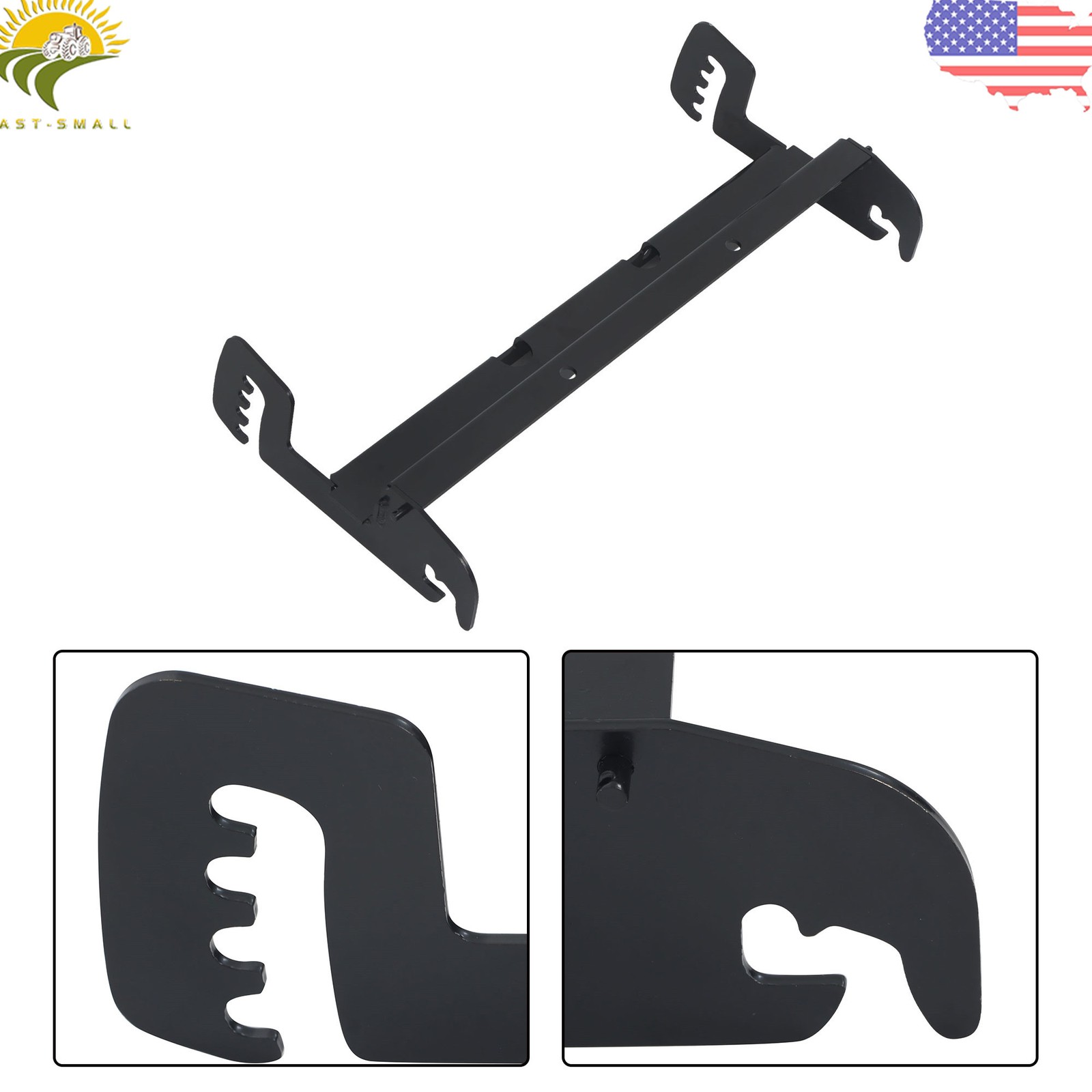 Orange Tractor Tuff Canopy 52" × 52" For 2" x 2" or 2" x 3" Rops Mower Umbrella