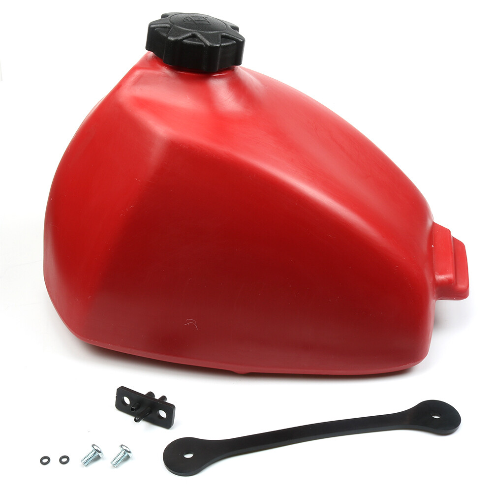 For PLASTIC GAS TANK HONDA ATC 110 1979 -1982 / ATC 90 1974-1978 RED FUEL
