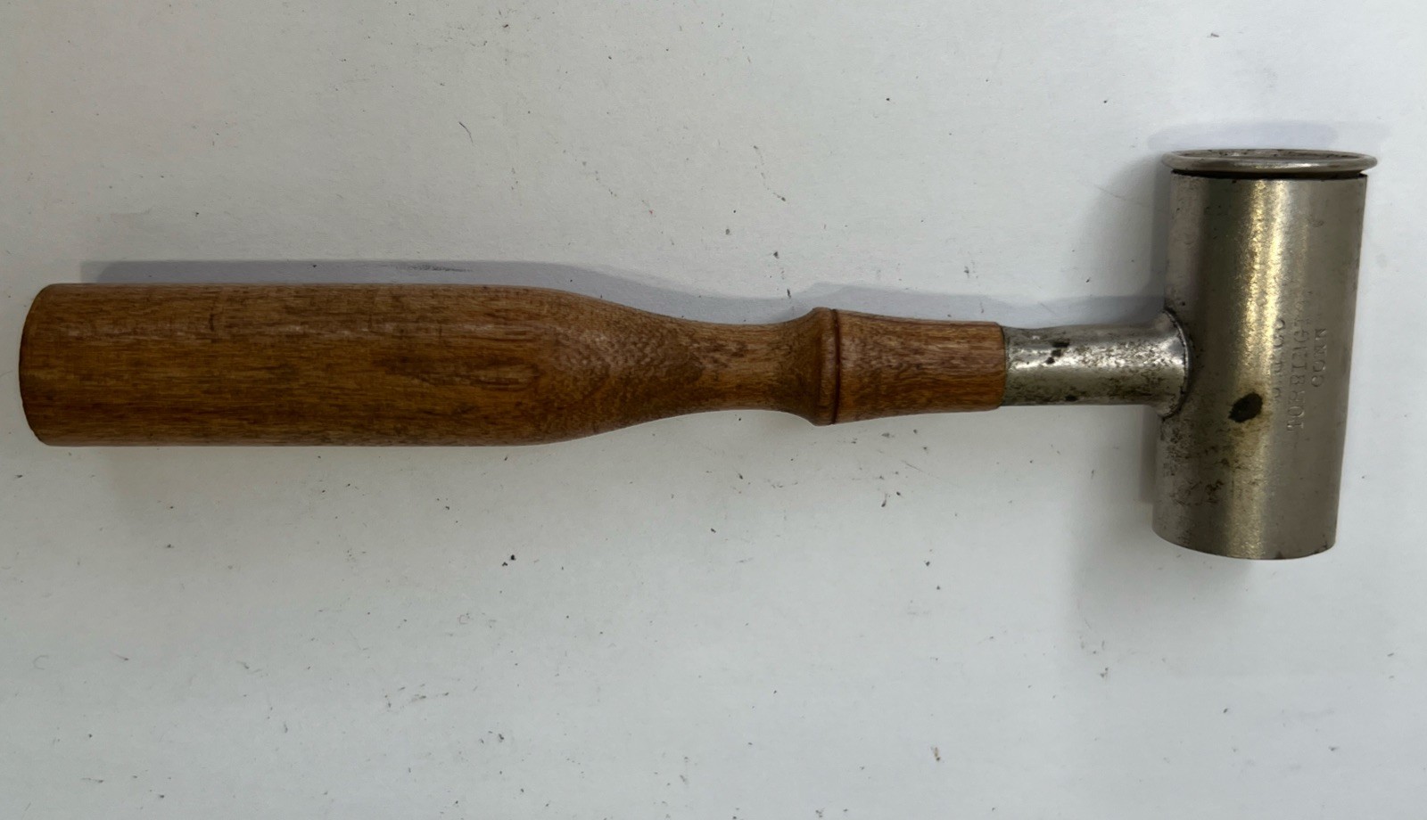 U.H. Co. Torrington Conn. Wood Adjustable Powder Drams Shot Oz Measure Vintage