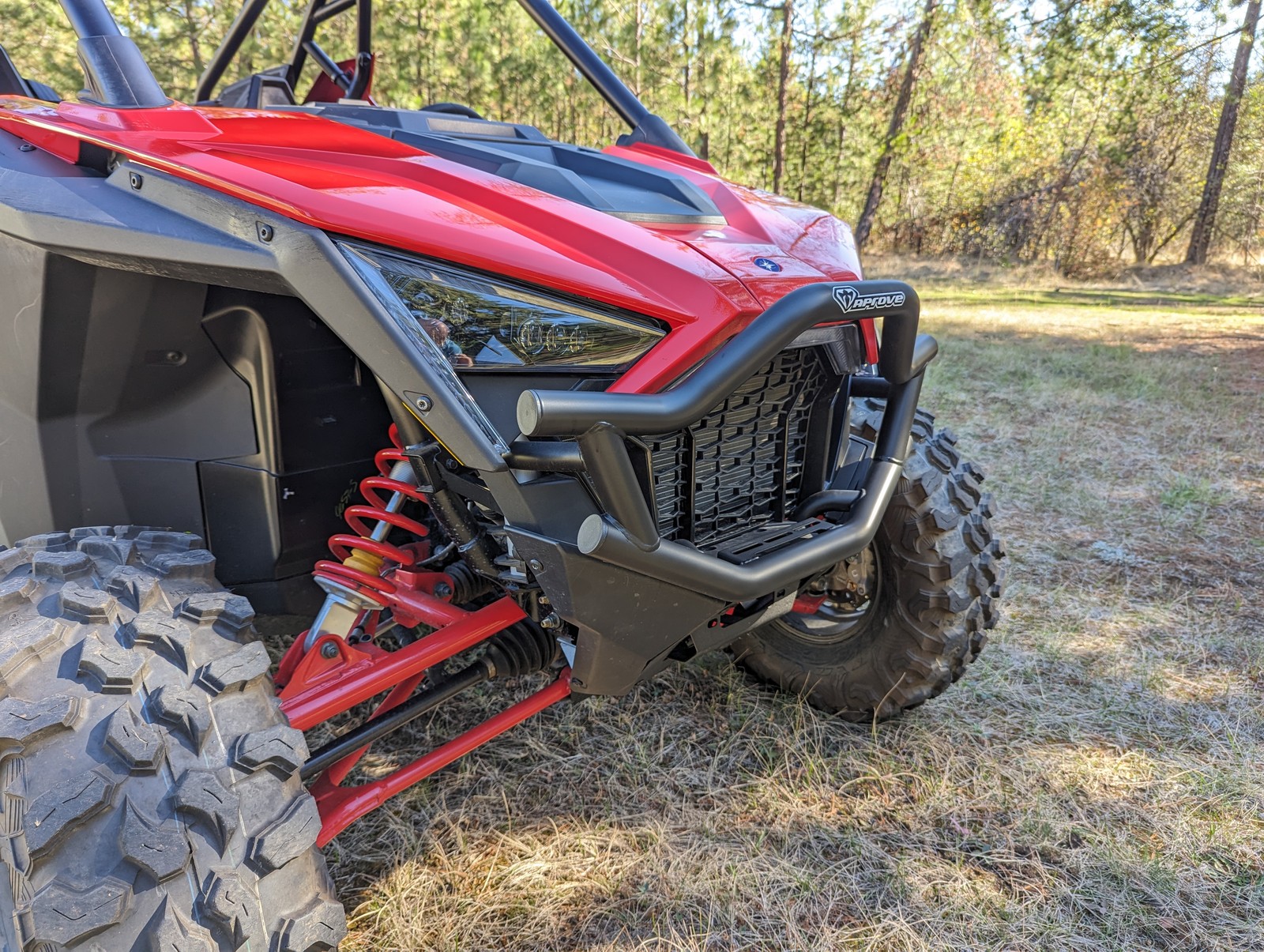 Aprove Front Winch Bumper for Polaris RZR PRO XP XP4 2020-2026 Black