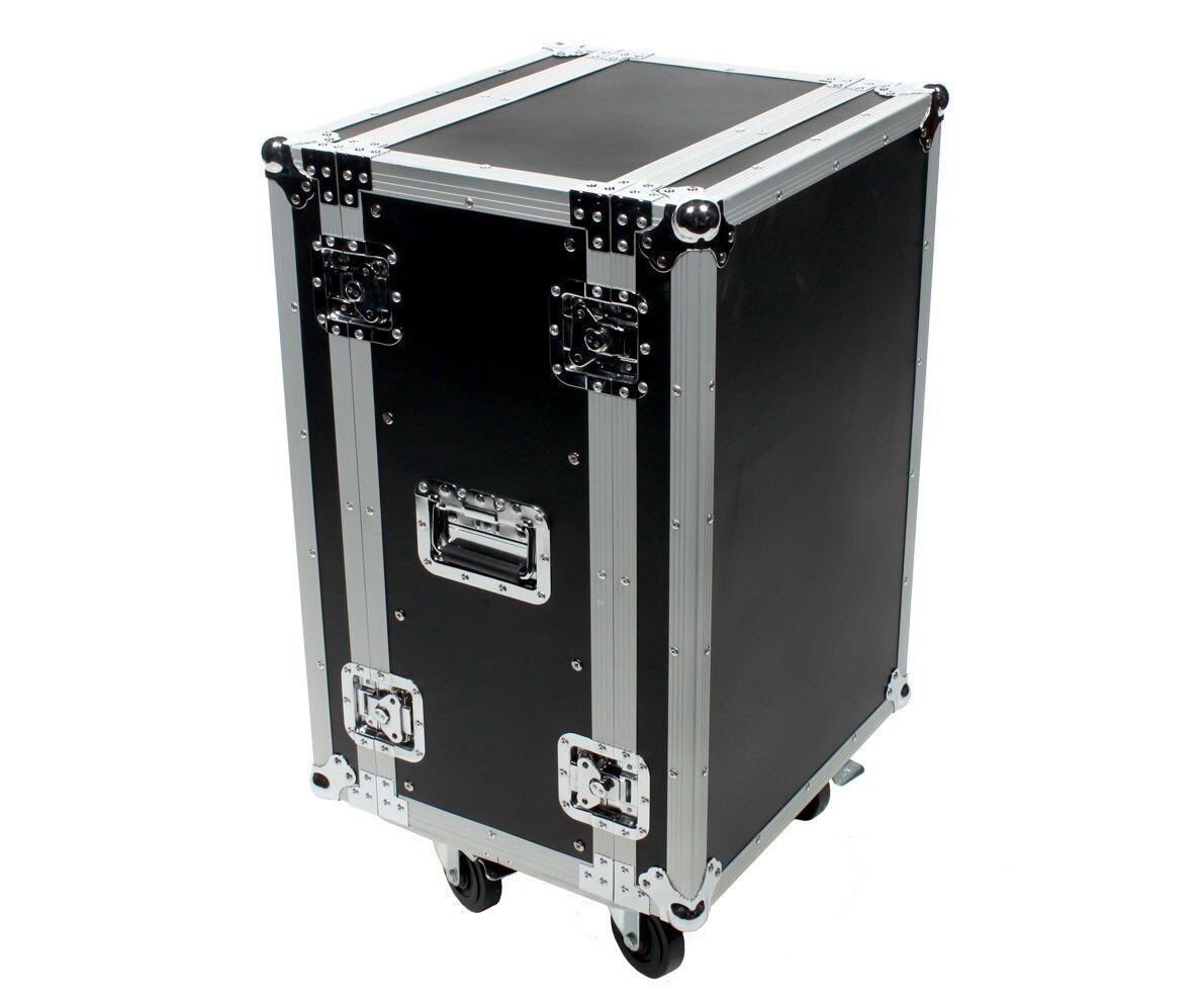 OSP Cases | ATA Road Case | 16-Space Effects Rack | 12" Deep | RC16U-12