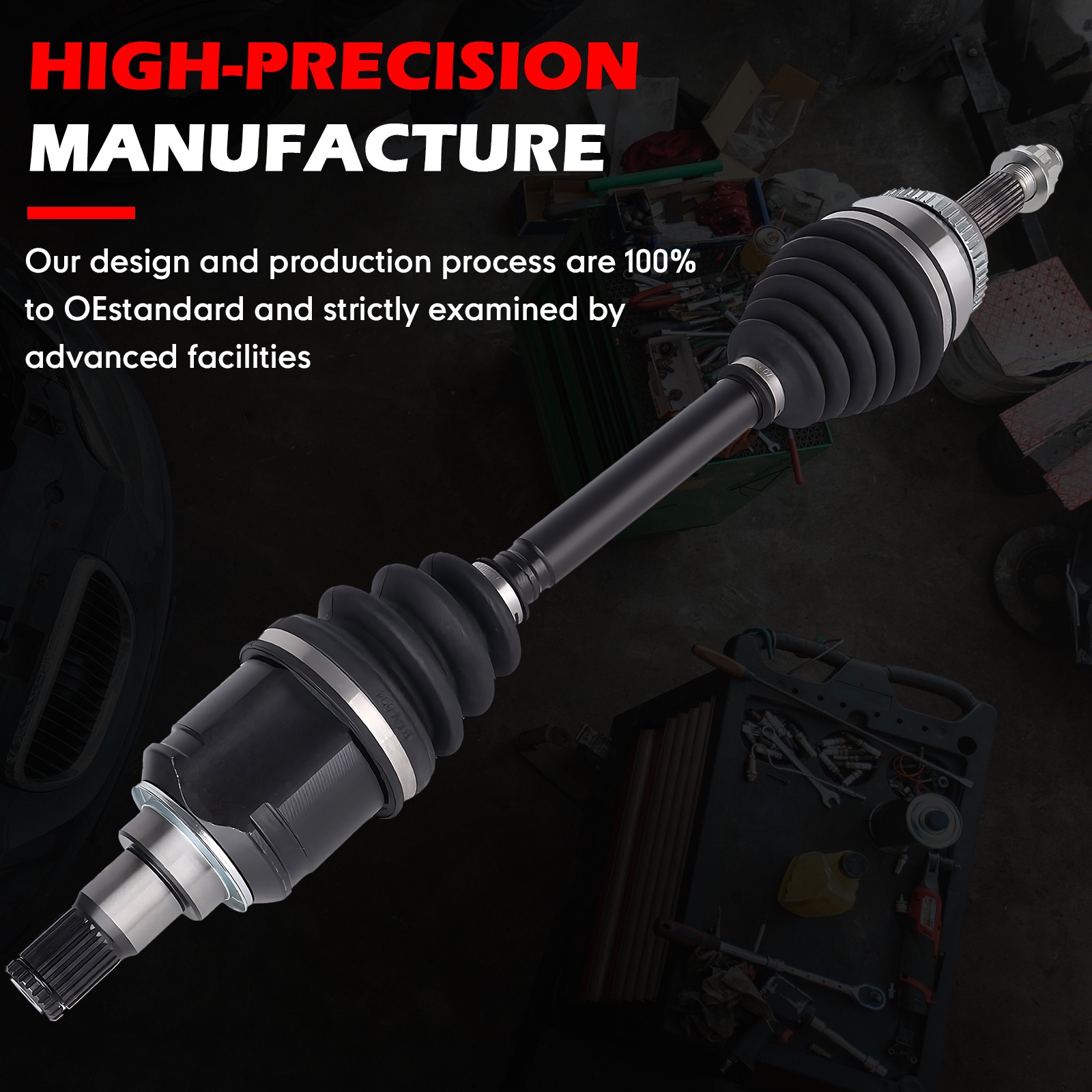 CV Axle Shaft Front Left & Right Set for Toyota Camry Solara 2.4L 4 Cyl 2002-09