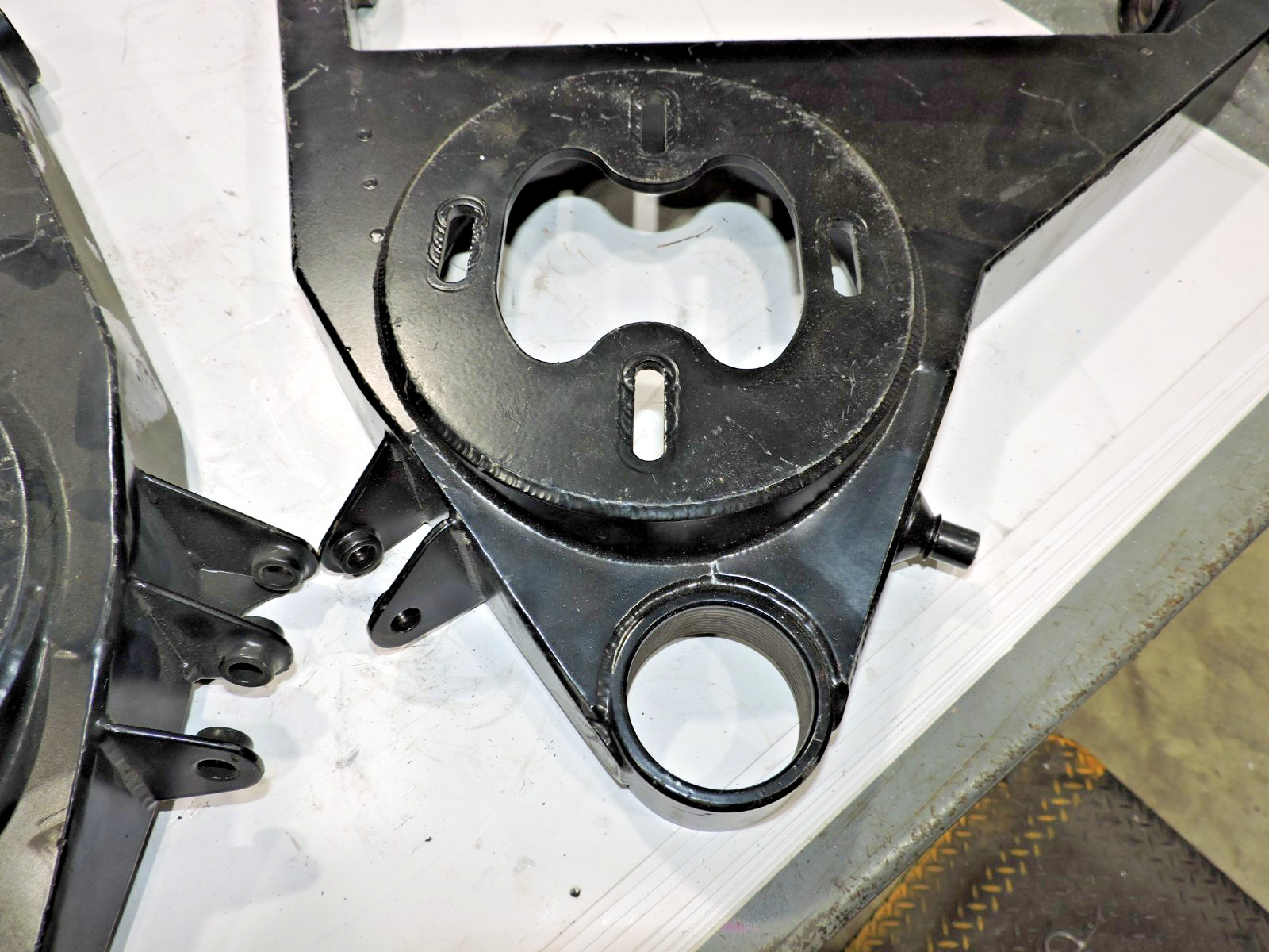 (2) Tig Welded lower control arms adjustable buckets pair NASCAR ARCA