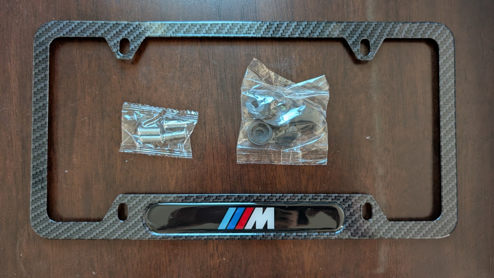 Carbon Fiber Stainless Steel License Plate Frame For BMW M2 M3 M4 M5 M6 M8 M7 X5