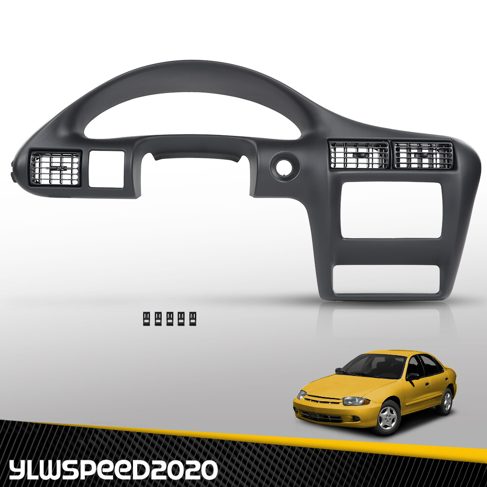 Fit For 2000-2005 Chevy Cavalier Dash Panel Dashboard Cover Speedometer Bezel