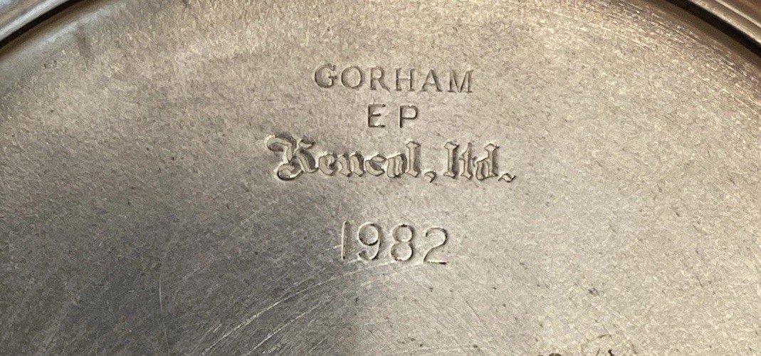 Vintage Gorham Silverplate Mint Julep Cup Honorable Order Kentucky Colonels ‘82