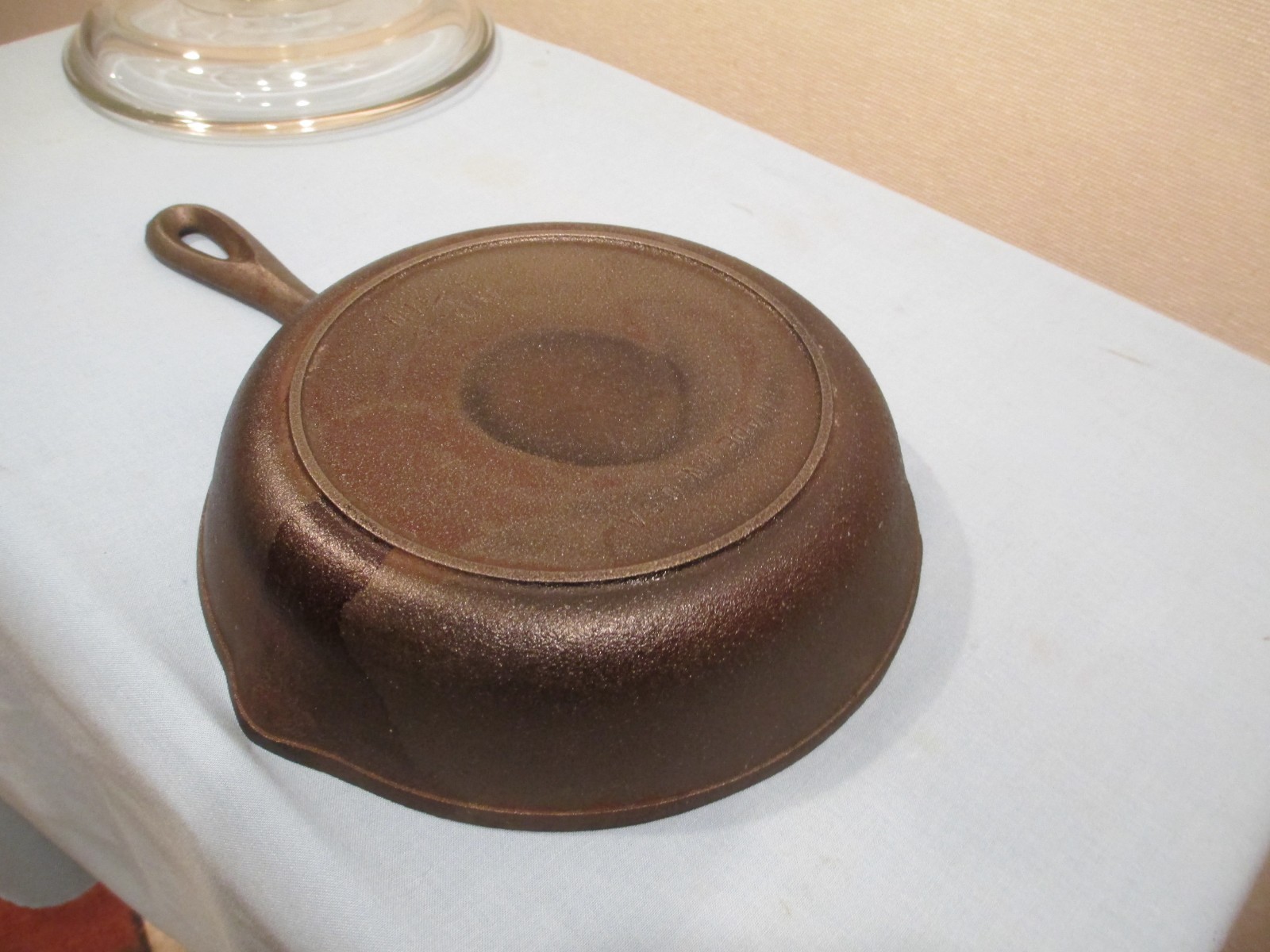 Birmingham Stove & Range No.5 Cast Iron Skillet with Glass Lid