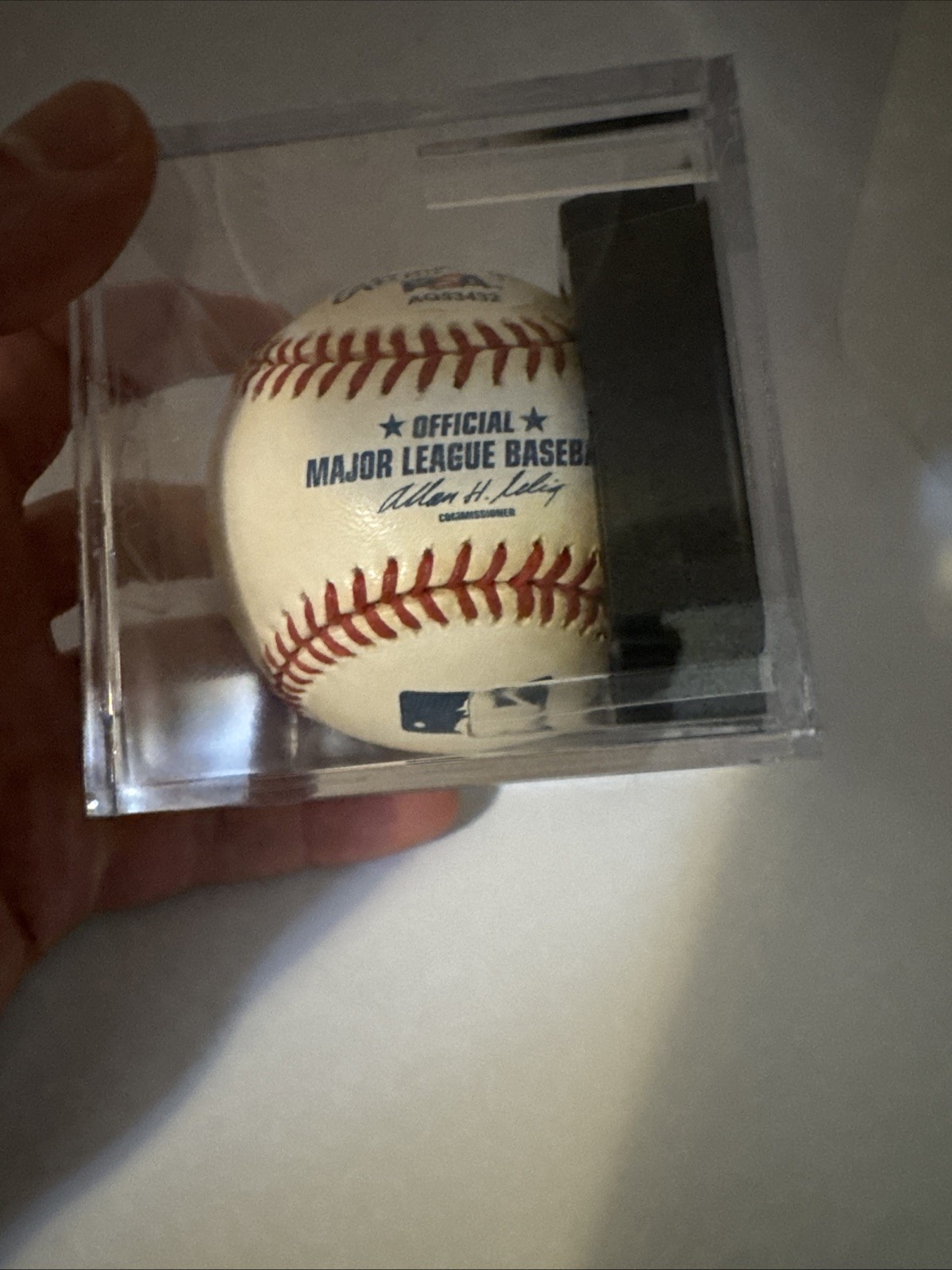 Derek Jeter Signed Autographed Game Used MLB Ball PSA COA (Case Included)