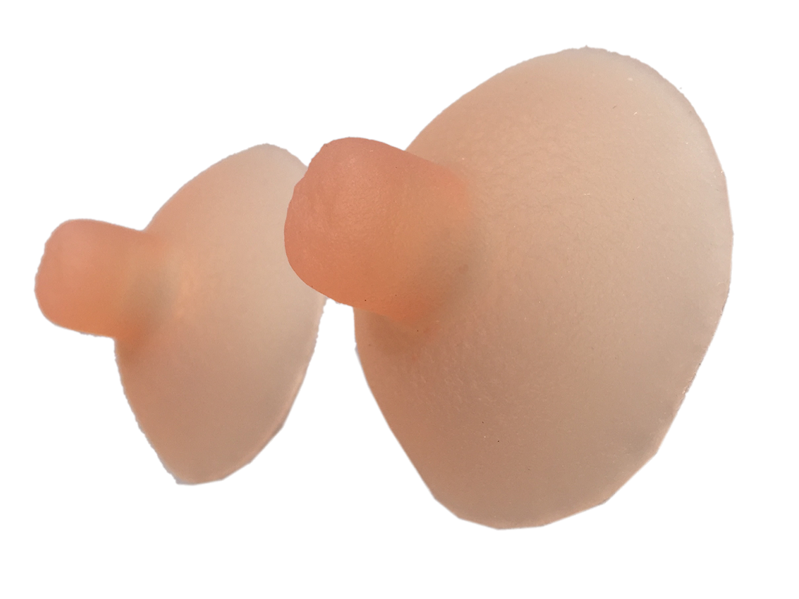 BIMEI Silicone Adhesive Nipples Attachable , Reusable for Crossdress, Drag Queen