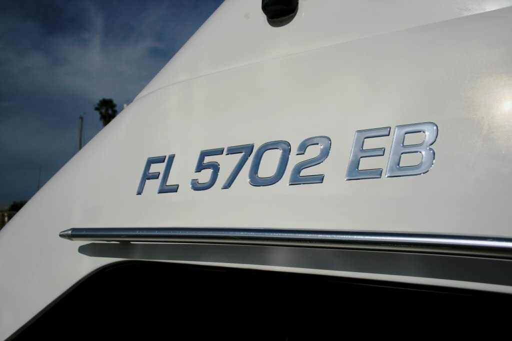 Chrome Domed Boat Registration Numbers Kit Surf Series