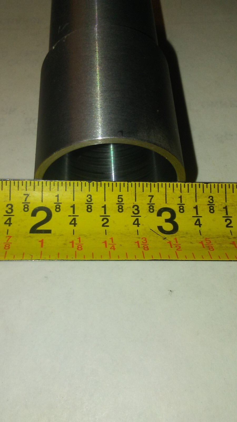 Crank shaft Adapter Taper to 1 1/8" In. 1/4 key Briggs & Stratton Vanguard 37hp