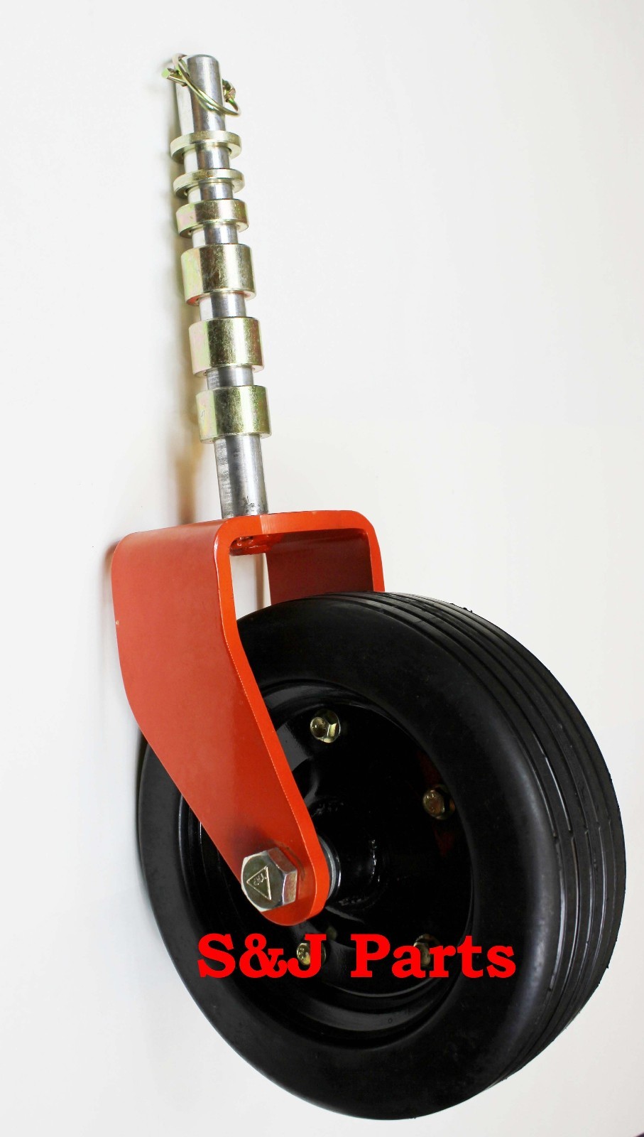 Complete Heavy Duty Bush Hog,Woods, Rhino, Finish Mower Wheel Assembly 10 x 3.25