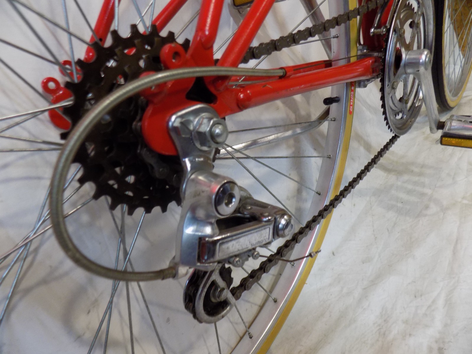 1980s SAINT TROPEZ LA RIVIERA 12-SPEED MIXTE ROAD BIKE VINTAGE RALEIGH PUEGEOT!