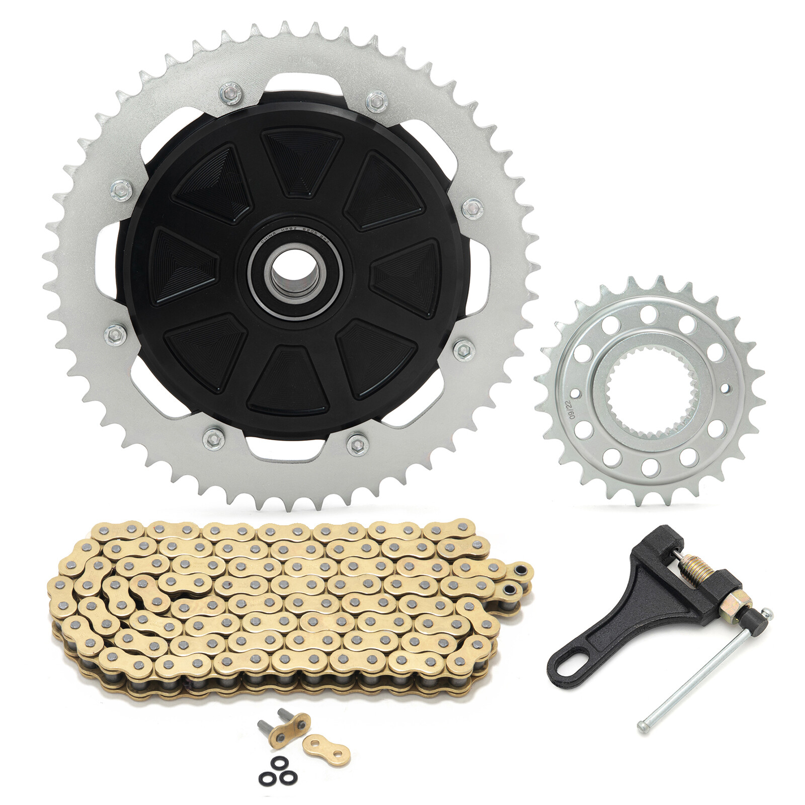Chain Drive Sprocket Conversion Kit for Harley Touring M8 09-UP Road King Glide