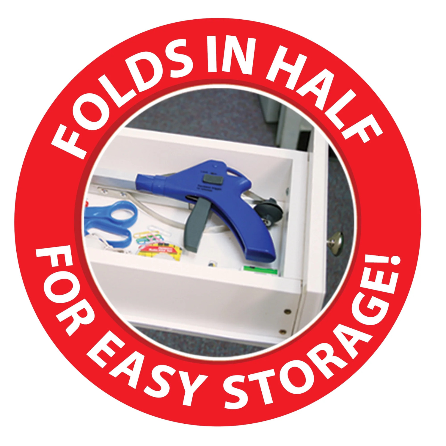 New Gopher II Deluxe Pick Up & Reaching Aid, Blue, as Seen on TV. (1 Pack)