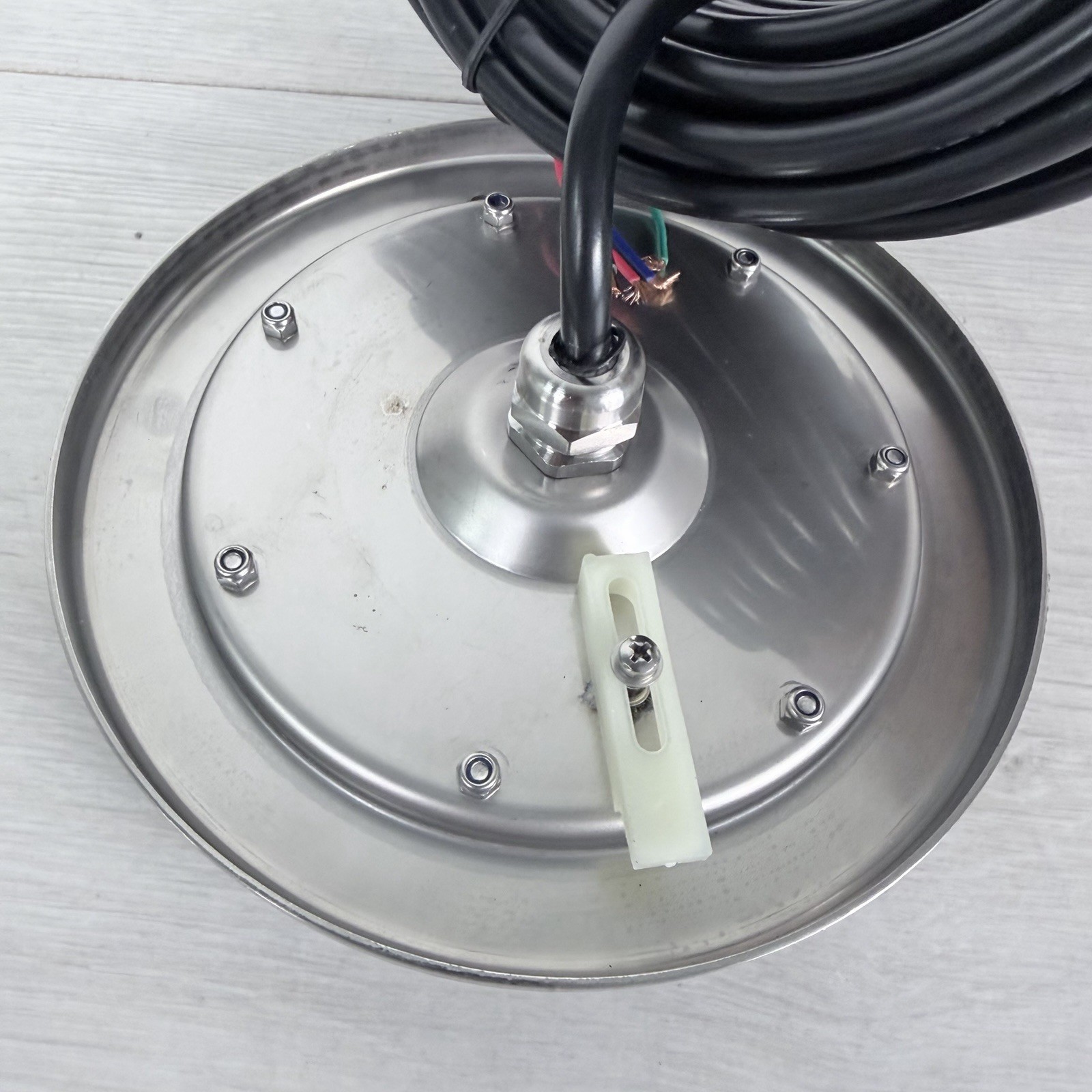 Poolexa LED Multicolor Inground Pool Light 6" Small w/ 50ft cord NO CONTROLLER