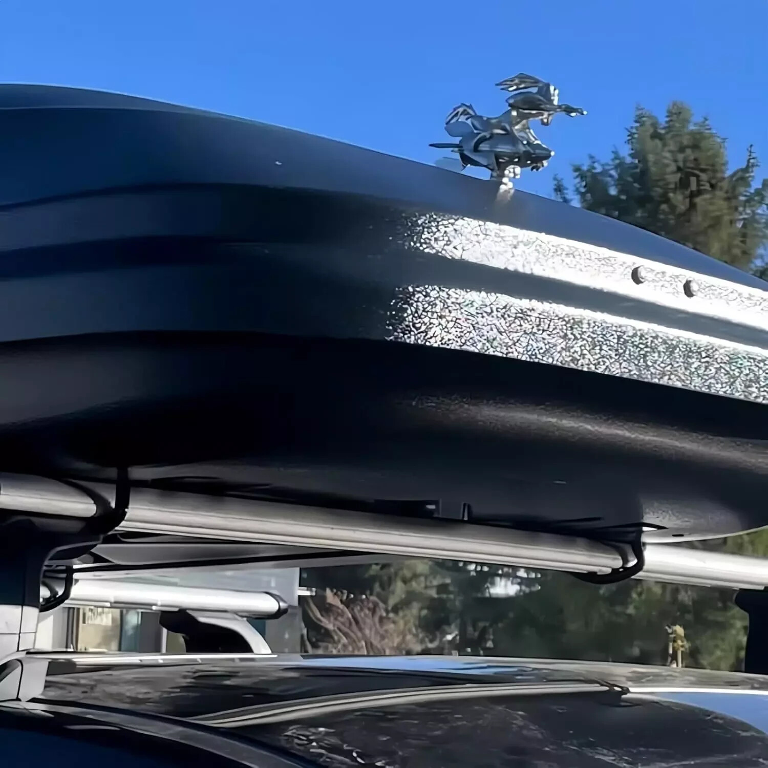 Coyote Trucks Hood Ornament Cartoon Vintage Car Ornaments Inspired by the Classi