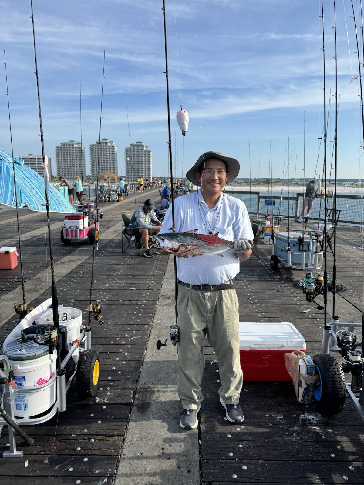 2oz, 4 inch weighted foam floats, 5 Pieces