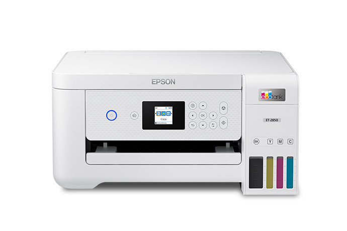 Epson EcoTank ET-2850 Printer - White - Certified Refurbished
