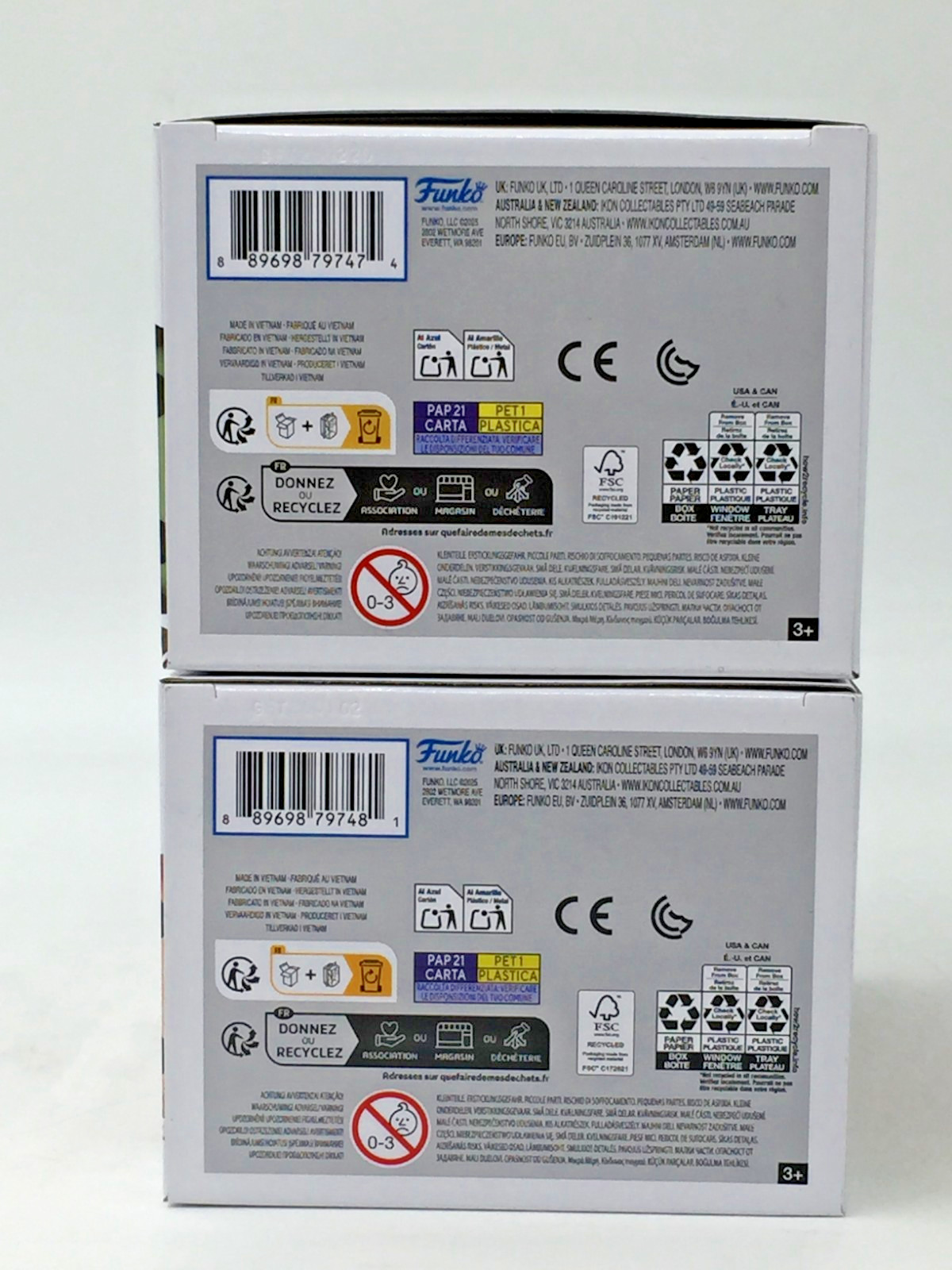 Funko Pop! Movies Wicked Elphaba #1696 Glinda in Bubble Gown #1697 Set of 2