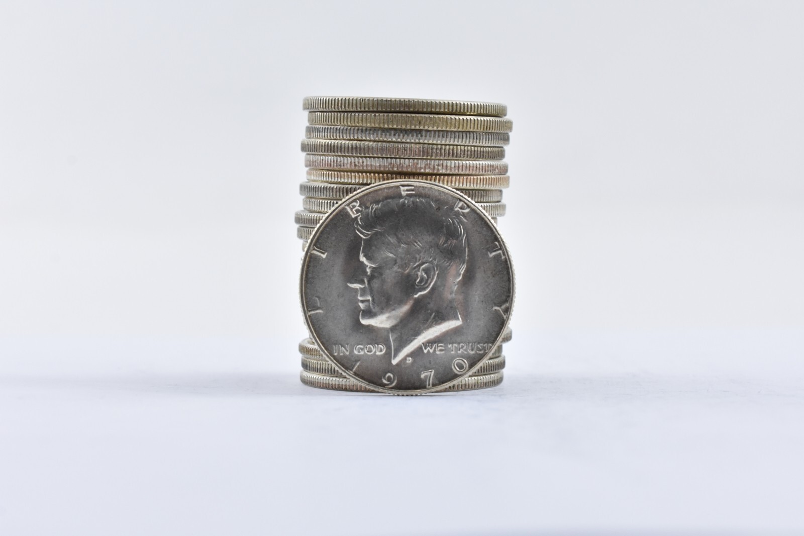 1970-D Kennedy Half Dollar - Choice Uncirculated BU - Key Date 40% Silver