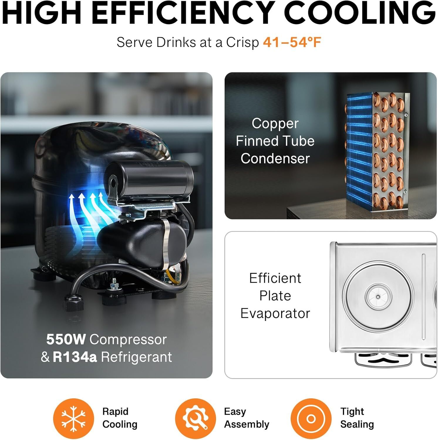 Secondhand Commercial Beverage Dispenser, 9.6 Gal Refrigerated Juice Dispenser