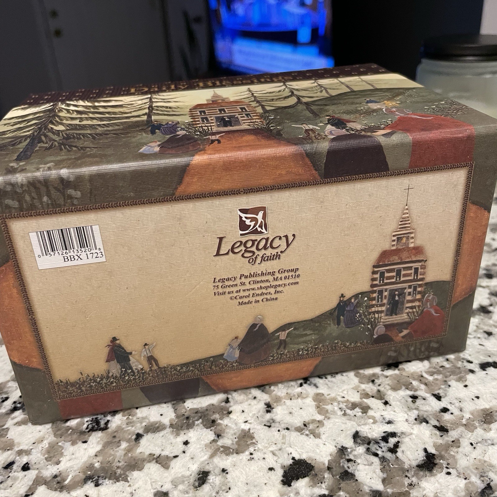 Legacy Of Faith Daily Blessings Box of 365 Daily Scripture Blessing Cards