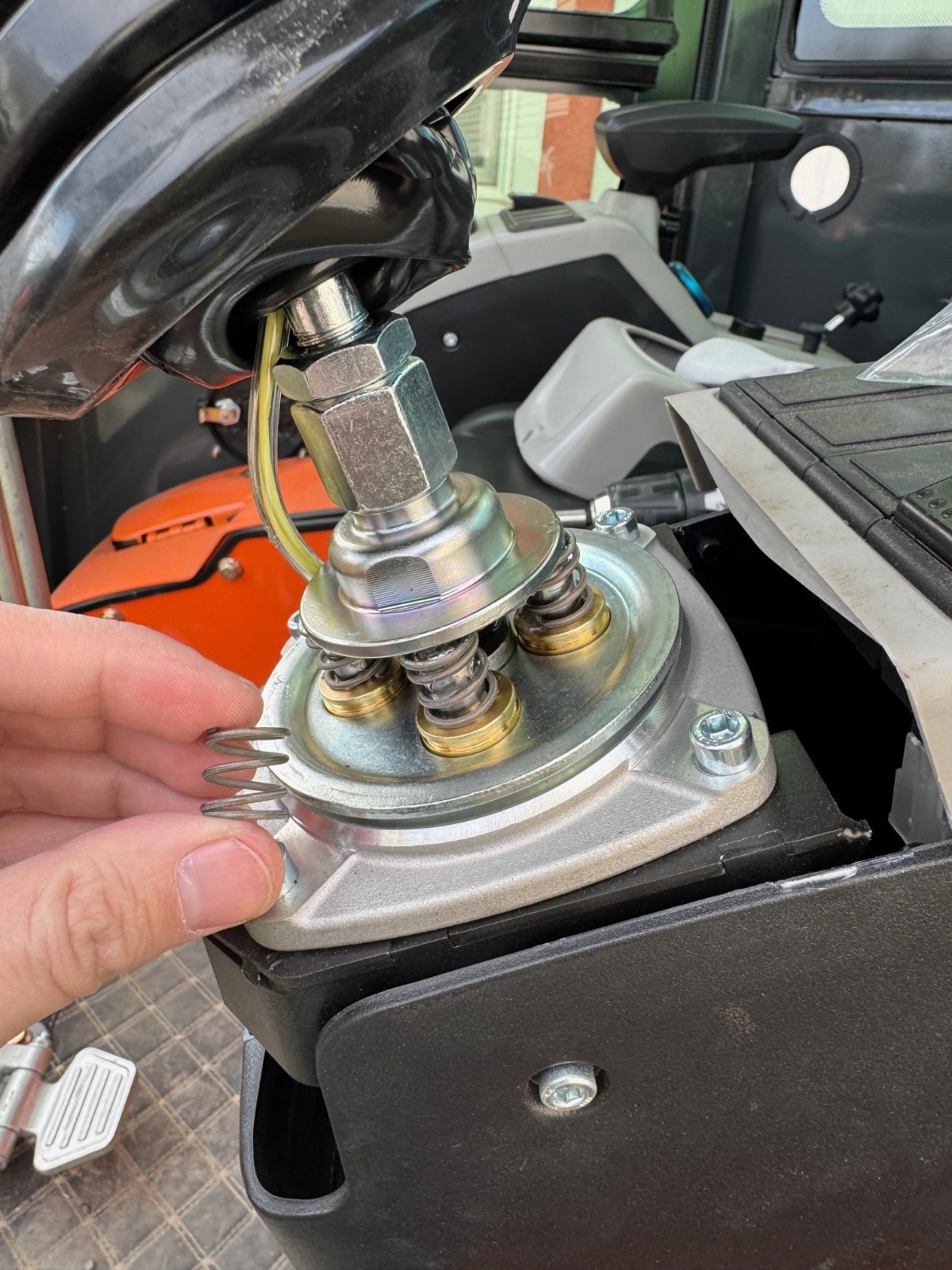 AGT H15R - Spring Mod for Mini Excavator, Skid Loader, Heavy Equipment